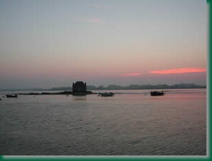Coucher de soleil  Saint-Cado.