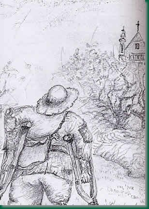 Dessin de Lucien Poudras