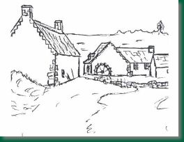 Le moulin de Treuroux (dessin de Nono)